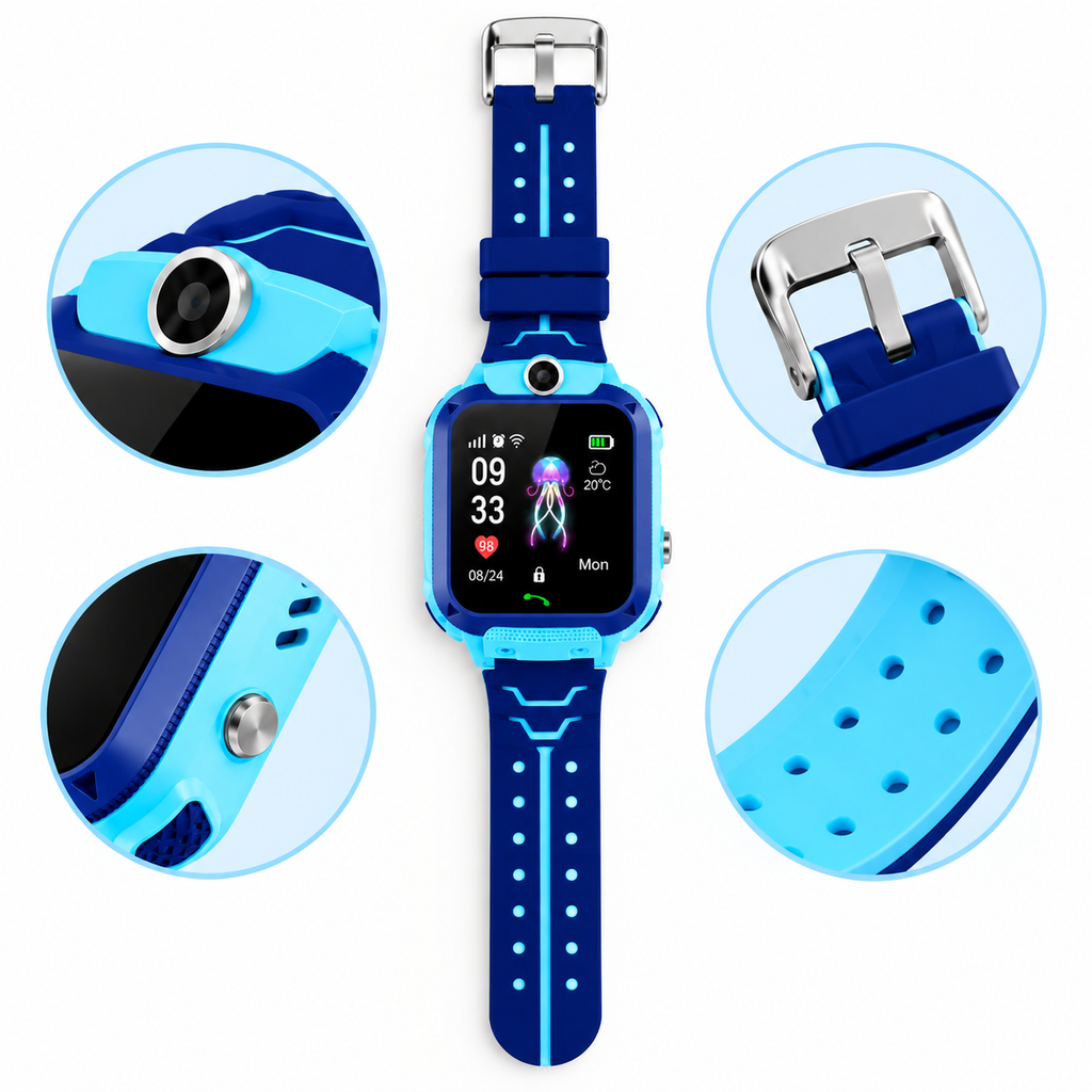 KivoOne GPS Watch - Blue