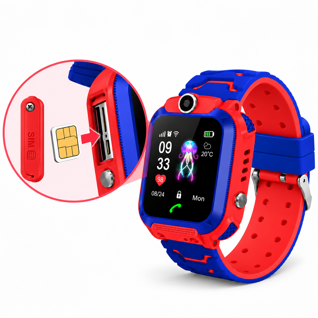 KivoOne GPS Watch - Red